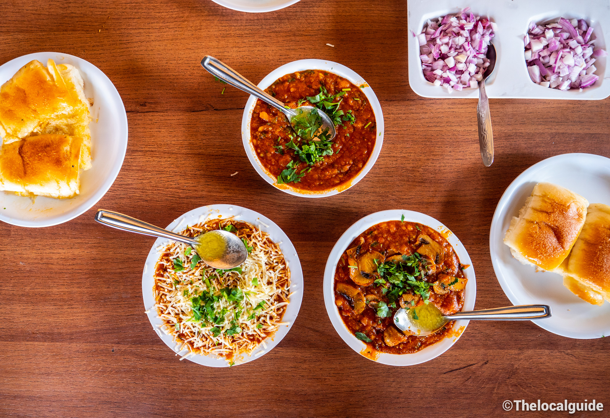 pav bhaji platter-best pav bhaji in pune